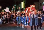 提灯行列　会津若松　Lantern procession   Aizuwakamatsu